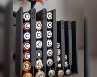 Battery Storage AA + AAA container