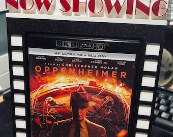 Blu-ray, Blu-ray, 4K UHD-kofferstandaard 'Now Showing' 3D-print