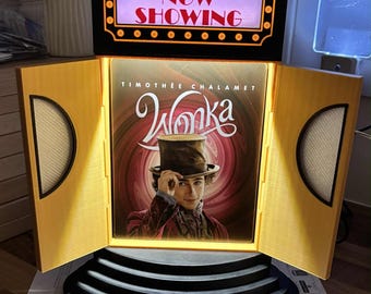 Light-Up Blu-ray Display Stand – 3D Printed Theatre Entrance