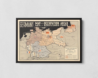 ナチスドイツ第二次世界大戦地図 - 戦後ポツダム地図 - 共産主義東