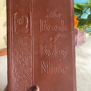 Vintage Baby Book: 1947 Baby Mine Co. - Shower Gift