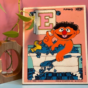 Vintage 1970’s Puzzle | Bathroom art