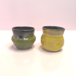 Small Decorative Glazed Pots