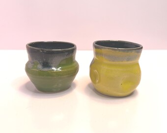 Small Decorative Glazed Pots