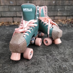 Glitzer Rollschuh Zehenschutz Schutzkappen