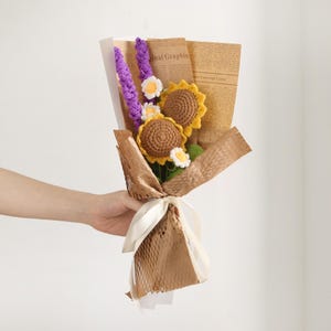 Handmade Flower, Crochet Bouquet Gift, Graduation Gifts, Mothers Day Gifts, Forever Flowers | Gift for Her, Birthday Gift, Romantic Bouquet