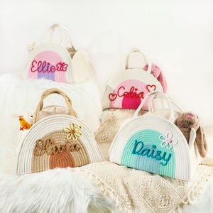 Geburtstag benutzerdefinierte Baby Name Korb-teilbar Windel Caddy & Lagerung, personalisierter Babykorb, Babypartygeschenk, Neugeborenen Geschenk, Kindergarten Organizer