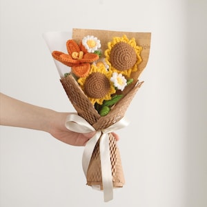 Graduation Bouquet, Mothers Day Gifts, Crochet Flower, Handmade Flower | Gift for Her, Birthday Gift | Forever Flowers, Anniversary Gifts