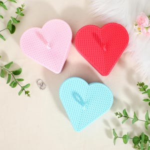 3D Printed Heart-Shaped Box | Heart-Shaped Jewelry Box with Lid | Woven Effect Storage Box | Heart-Shaped Storage Box | Unique Gift Box
