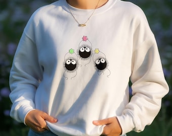 Soot Sprite Shirt: Anime Ghibli Fan Gift