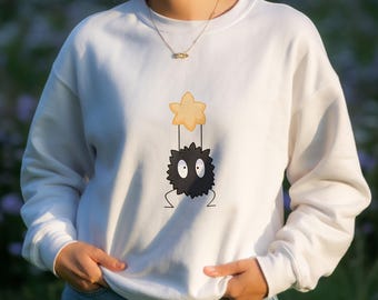 Kawaii Soot Sprite Shirt: Ghibli Inspired Anime Tee