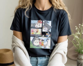 Totoro Anime Hoodie: Ghibli Manga Graphic Sweatshirt