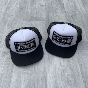 Chrome Hearts Ch Trucker Hat - Etsy