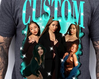 Camiseta «Amo a mi novia», camiseta de rap pirata, sudadera personalizada con foto de novio