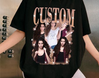 Honeymoon Custom Photo Tee, Just Married Personalized Graphic Sweatshirt — Bride Top Pullover