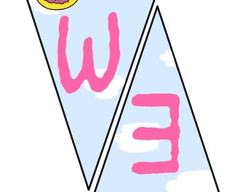Welkom babyshower Snoopy Woodstock-banner voor babyshower