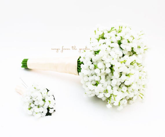 baby's breath bridesmaids