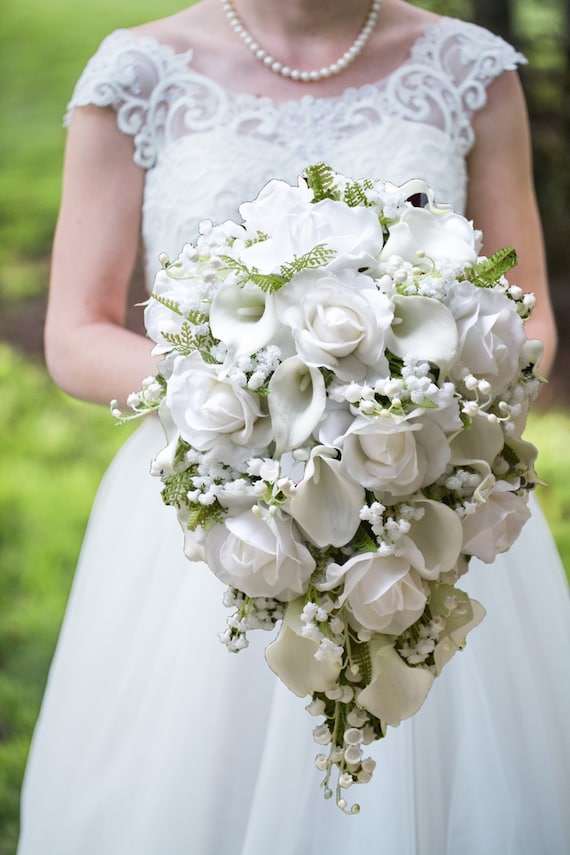 Fiori Artificiali Mughetto OUKEYI - 18 Mazzi, Bianchi, Per Esterni/Interni - Foto 8