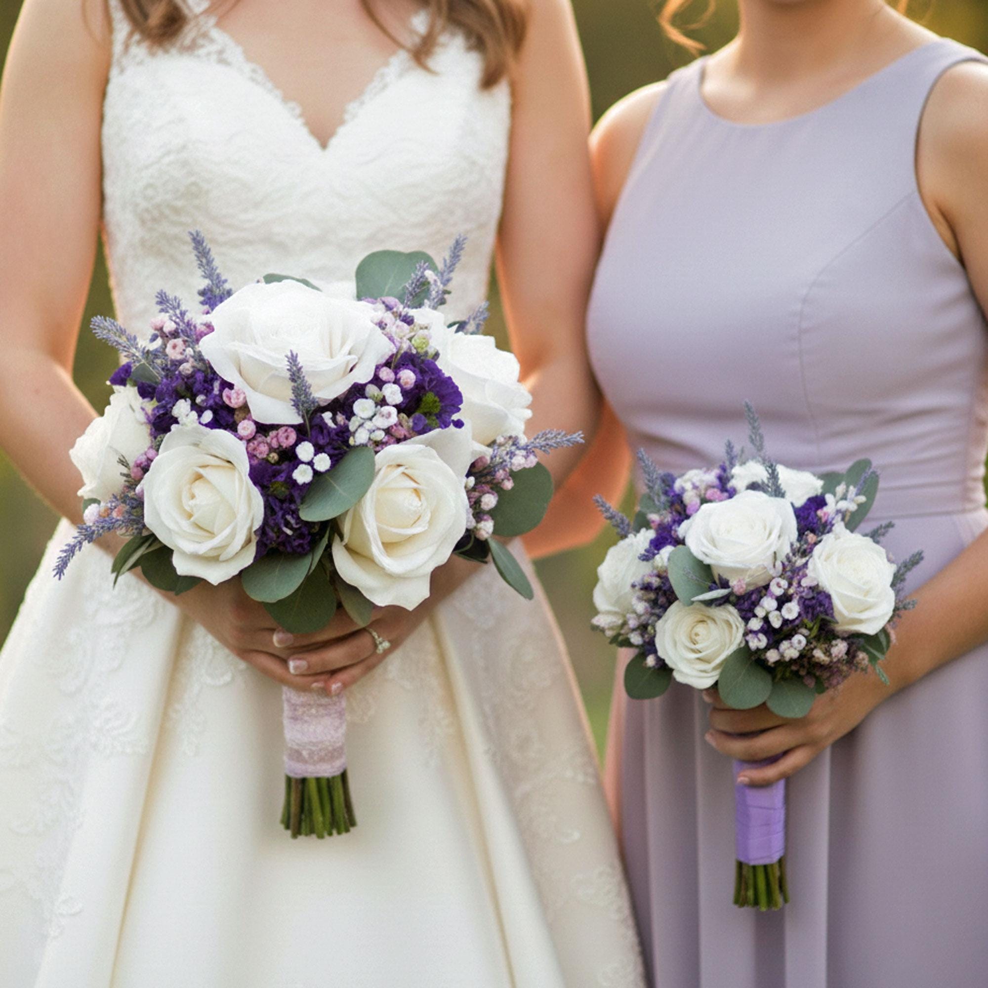 prom bouquet for purple dress Belvedere Prom Gallery