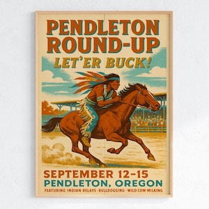 Pendleton Roundup - Etsy