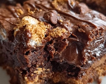 Receta de brownies de chocolate: postre de chocolate exquisito (descarga digital)
