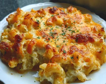 Baked Macaroni and Cheese Recipe: Creamy Southern-Style Casserole (Downloadable PDF)