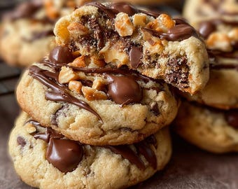 Gooey Reese's Cheesecake Cookies Recipe (Digital Download)