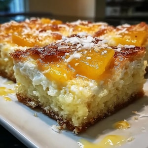 Pineapple Bliss Bars Recipe: Tropical Dessert (Downloadable PDF