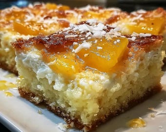 Pineapple Bliss Bars Recipe: Tropical Dessert (Downloadable PDF