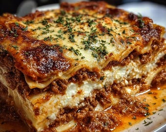 Classic Beef Lasagna Recipe: Ultimate Comfort Food (Downloadable PDF)