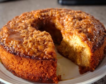 Receta de pastel crujiente / Pastel Bundt sureño (Descarga digital)