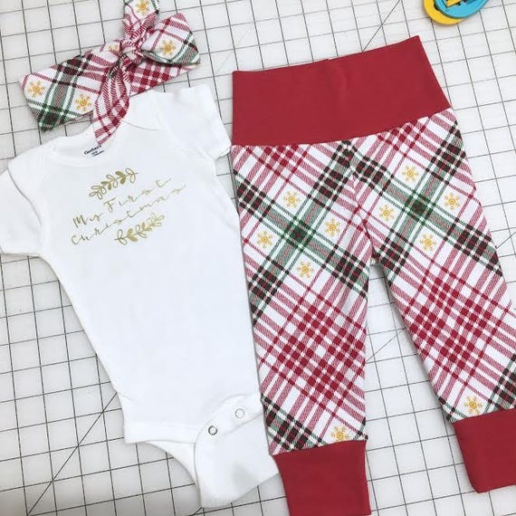 newborn christmas leggings