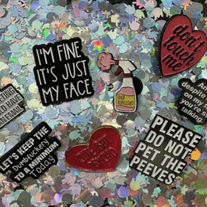 Not Today Susan Pin Set
