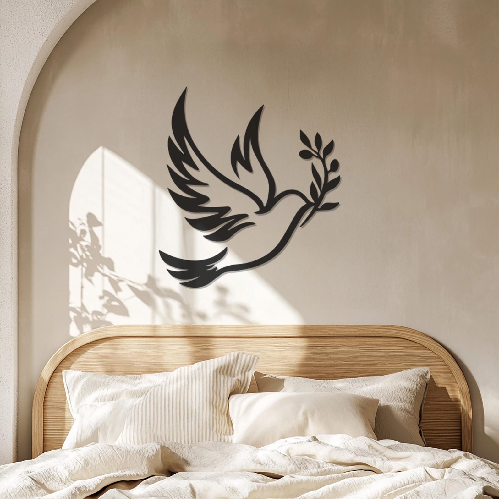 Minimalist Wall Art For Peaceful Homes Reference: Peace Dove Metal Wall Art Peace Symbol Wall Decor Minimalist