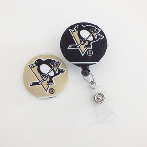 Pittsburgh Penguins Hockey ID Badge Holder Retractable - Etsy