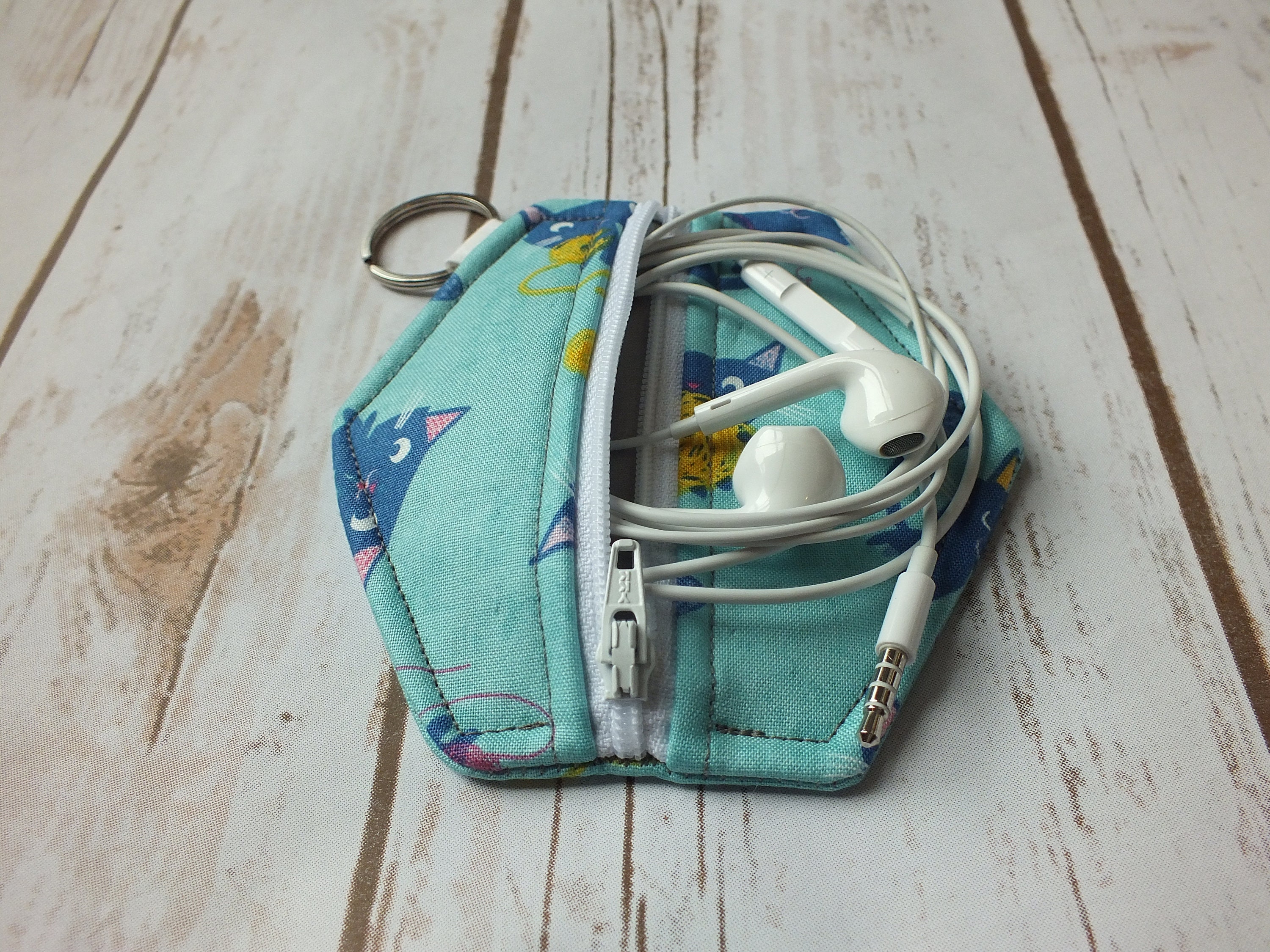 Ear Bud Holder Cat Earbud Case Earbud Organizer Cat Mom Etsy