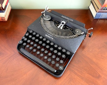 Remington Remette Antique Typewriter - Shirley - Professionally Serviced