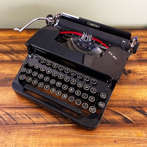Smith Corona Silent Typewriter - Etsy Smith Corona Silent Typewriter - Etsy