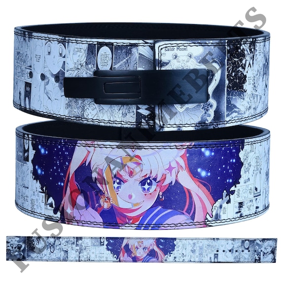 Sailor Moon Anime lever belt | Sailor Moon Powerlifting belt | anime lifting belt | lever lifting belt | anime gym belt | Weightlifting belt