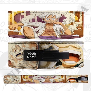 luffy gear 5 Anime Powerlifting Lever Belt | one piece Anime gym Belt | lever lifting belt | Powerlifting anime gym belt | luffy Lever Belt