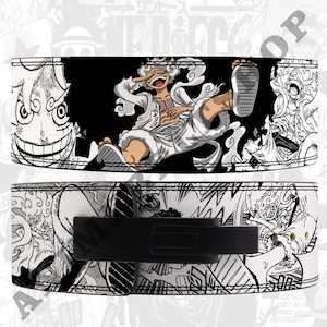 luffy gear 5 Anime Powerlifting Lever Belt | one piece Anime gym Belt | lever lifting belt | Powerlifting anime gym belt | luffy Lever Belt
