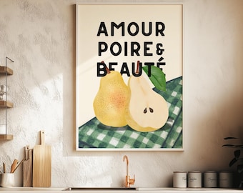 80's TV inspired poster, Botanical and humor illustration to download, Printable wall art, Watercolor kitchen poster