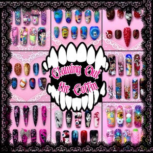 Custom Press-On Nail Order (*MUST* DM before ordering)