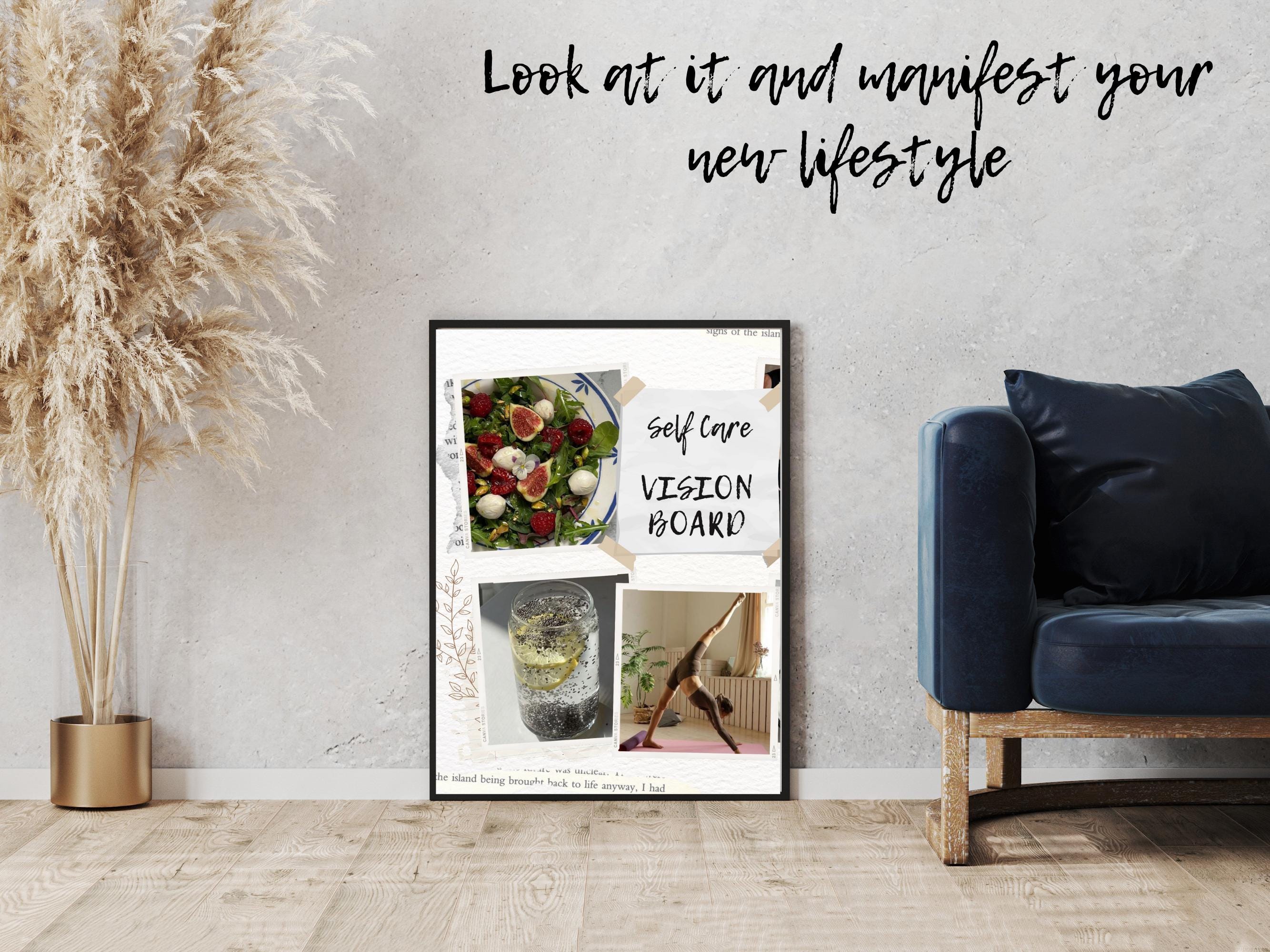 Small Apartment Vision Boards For Wellness photo