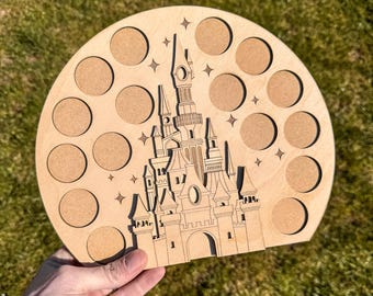 Magical Castle 16 Coin for Disneyland Paris, Disney Coins Medallion holder