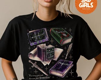 Powerless Lauren Roberts Bookish T-shirt | Fantasy Bookish Shirt, Powerful Book Shirt, Bookish Designs