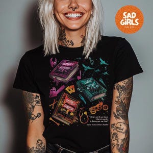 The Ruinous Love Trilogy T-shirt | Butcher and Blackbird, Brynne Weaver, Leather and Lark, Dark Romance, Scythe and Sparrow, Sloane, Rowan