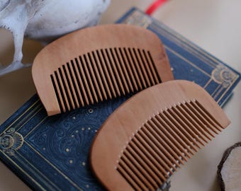 Peine de madera para tejer