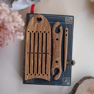 Pocket Size Rigid Heddle Loom Kit for Weaving
