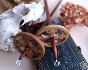 Handcrafted Drop Spindle for Hand Spinning Yarn